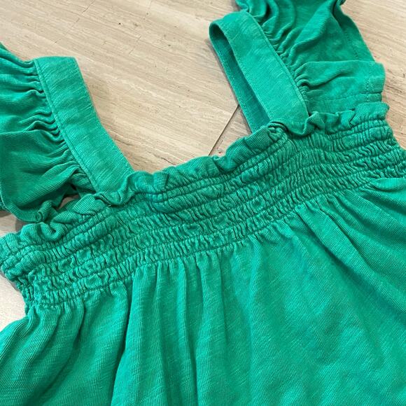 Crewcuts Janie and Jack Matching Set with Bow Eyelet Ruffle St Patty Green 5T - Picture 3 of 11